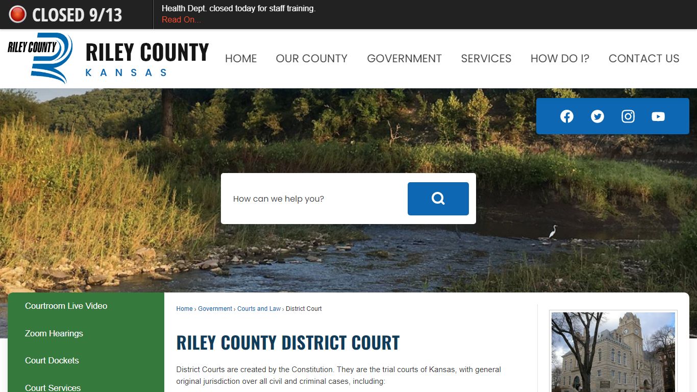 Riley County District Court | Riley County Official Website