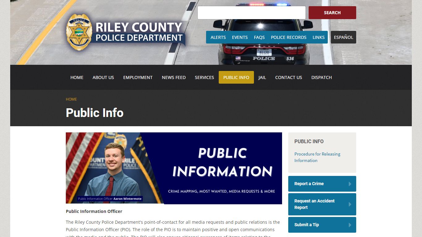 Public Info | Riley County Police Department